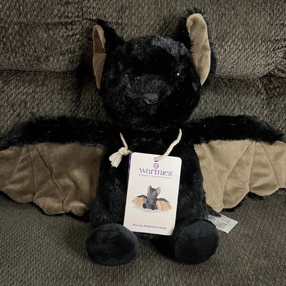 Warmies - Bat - Lavender Scented Stuffed Animal - Picture 1 of 5